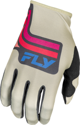 Guantes Fly Lite Vice Gris/Rosa/Coral Niño